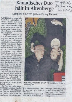 Munster, Germany - press clipping